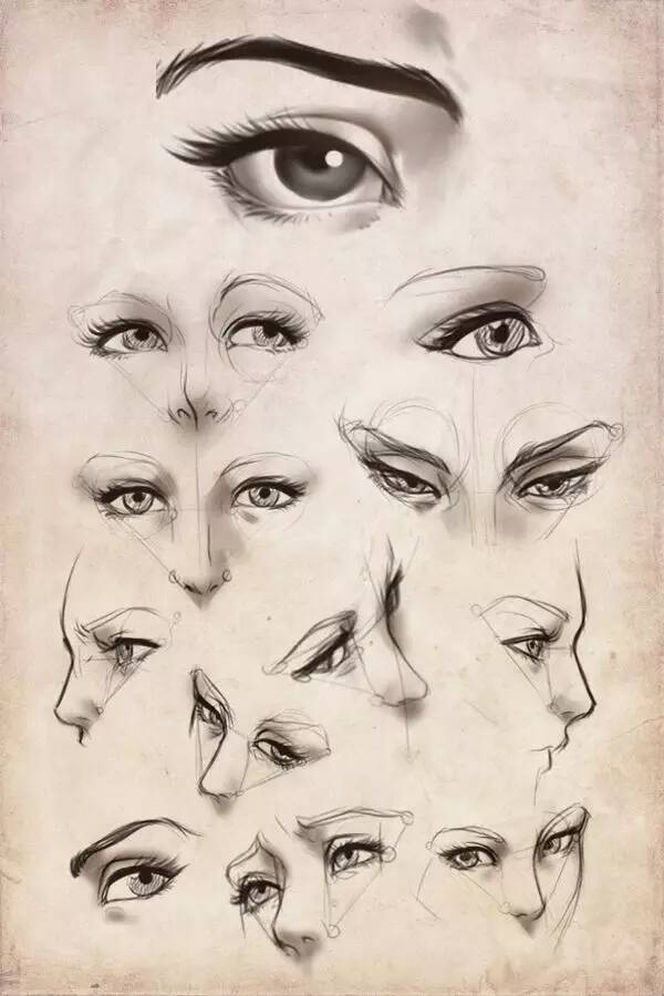 素描五官怎么畫？重慶十大畫室——龍行來教你！